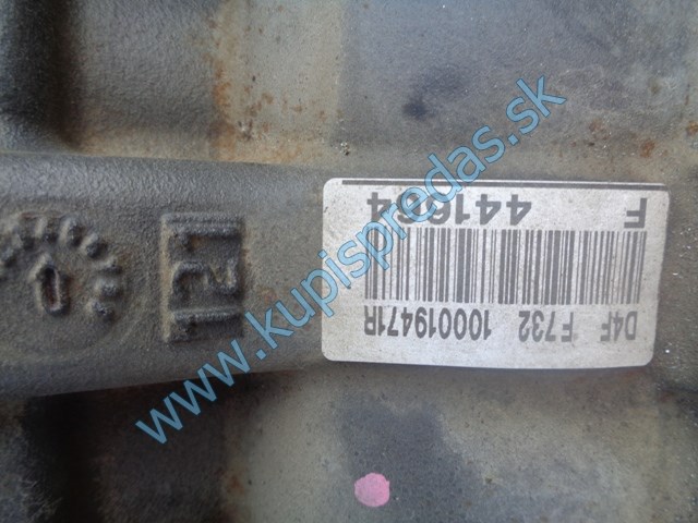 motor na daciu sandero II, 1,2, D4F F732, D4FF732